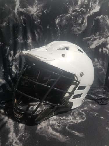 White Used Youth Player Cascade CS Youth Helmet