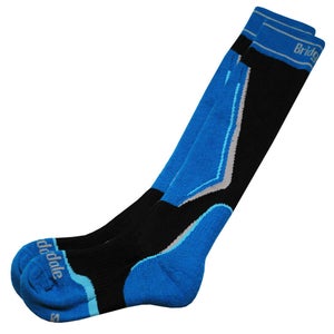 Bridgedale Retro Fit Adult Unisex Ski Socks - Black, Blue (NEW) Lists @ $27