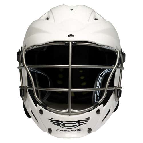 Cascade CS-R Youth Lacrosse Helmet - White (NEW)