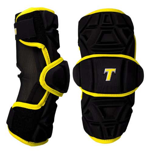 Tron LX Tron Pro Adult Lacrosse Armguards - Black, Gold (NEW) Lists @ $60