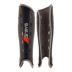 Grays G600 Women's Field Hockey Full Shin Guard - Black (NEW)
