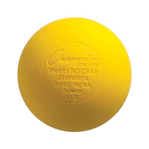 NEW Yellow Lacrosse Balls NOCSAE / SEI /NFHS/NCAA Certified Single lacrosse Ball