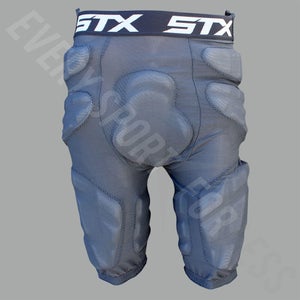 STX Deluxe Men's  Lacrosse Goalie Padded Protective Pants - Black (NEW)