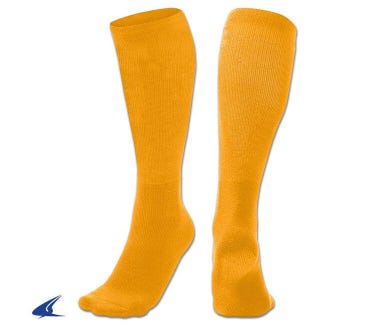 NEW Champro Sports Multisport Socks for all Sports - Gold - Unisex Adult Child