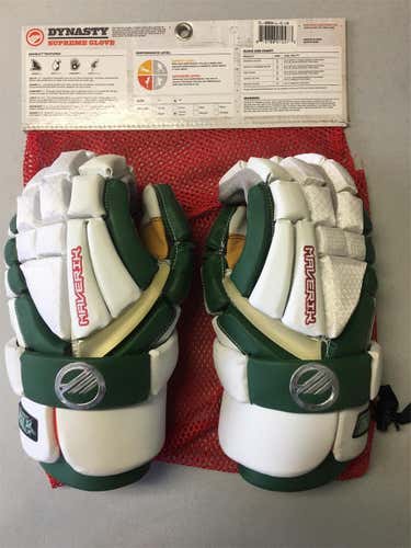 New Maverik Dynasty  Supreme 13" Forest Green Lacrosse Gloves