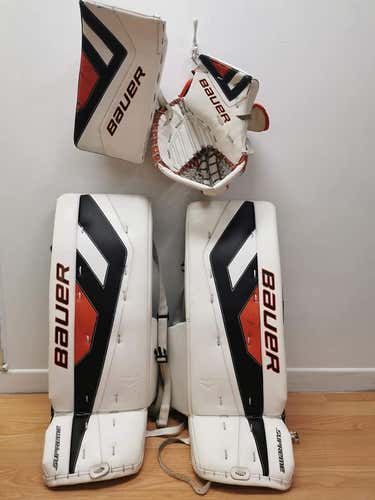 Used 30+1 Bauer Regular Supreme One.9 Goalie Full Set