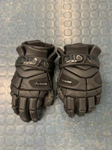 Black New Player Adidas Freak Lacrosse Gloves 13"