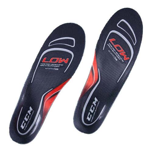 New CCM Custom Support Insoles Low Profile Sz Medium