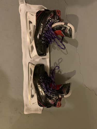 Used Senior Bauer Vapor 1X Hockey Goalie Skates D&R (Regular) Size 8