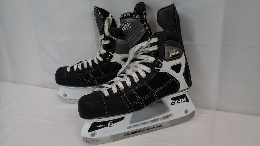 Used Ccm Super Tacks 892 Senior 7.5 Ice Skates Ice Hockey