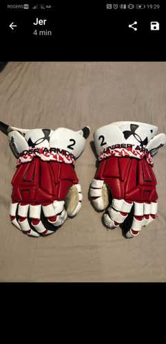 Tonowanda braves Under Armour Command Pro Lacrosse Gloves 13"
