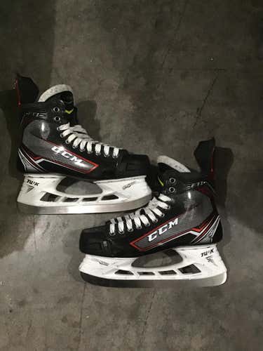 Senior Used CCM JetSpeed FT1 Hockey Skates Pro Stock Size 9.5 DA Canadian Made new tydan steel