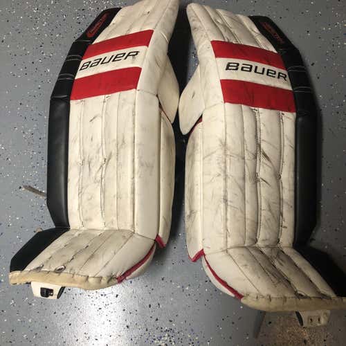 Used 36" Bauer Reactor 6000 Goalie Leg Pads