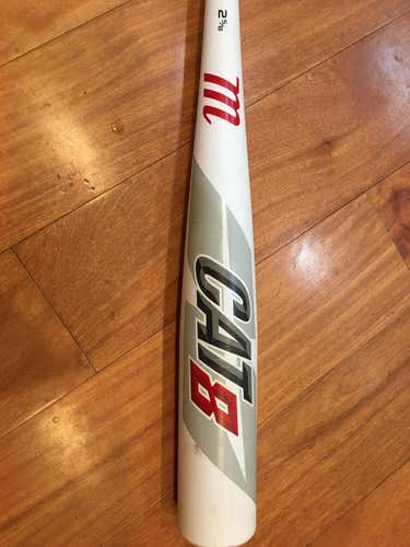 Used High School/College BBCOR Certified Marucci Alloy CAT 8 Bat (-3) 27 oz 30"