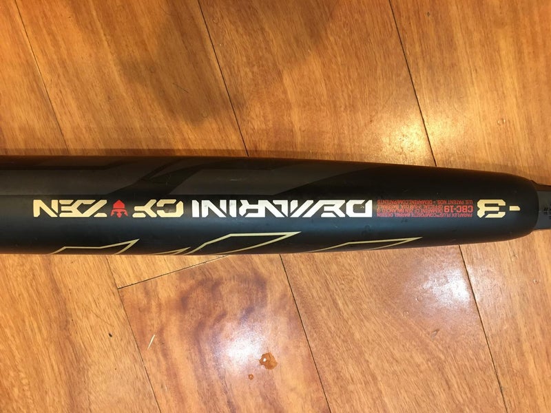 Used High School/College BBCOR Certified DeMarini Composite CF Zen Bat (-3) 28 oz 31"