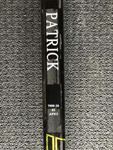 Flyers Nolan Patrick Used Bauer Vapor APX2 Hockey Stick RH