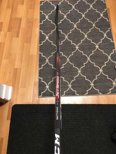 Auston Matthews Pro Stock New Left Handed JetSpeed FT2 Mid Pro Stock Hockey Stick
