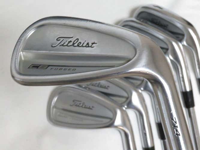 Titleist 714 CB Forged Irons KBS TOUR Regular Flex 4-P  #38743