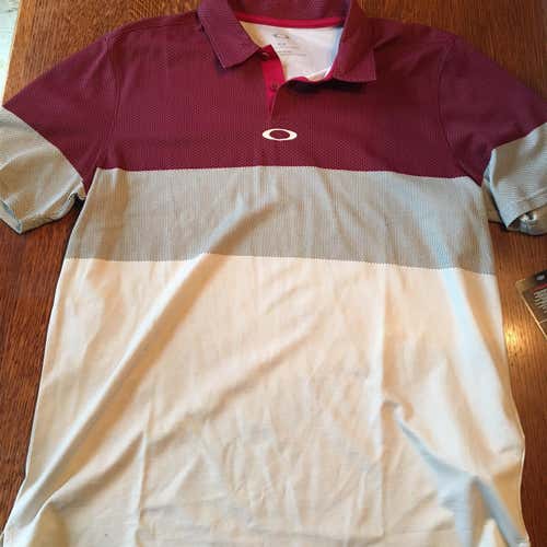 Men’s Oakley Color Block Golf Polo