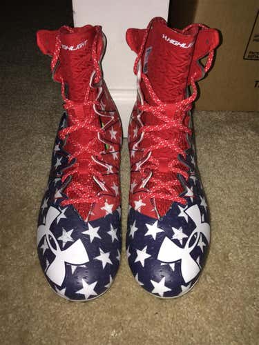 Under Armour USA Flag Cleats SZ:10