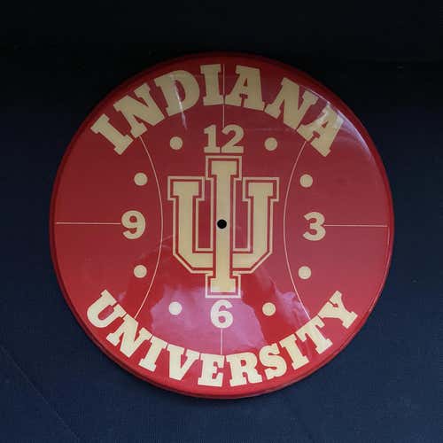Indiana University Hoosiers Basketball Clock