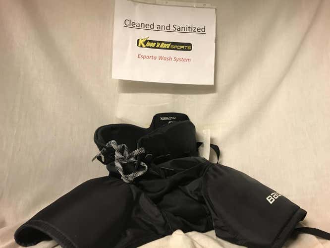 Black Used Youth Large Bauer Nexus 400 Hockey Pants