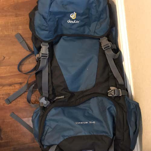 Blue Used Deuter Quantum 70+10L Backpack