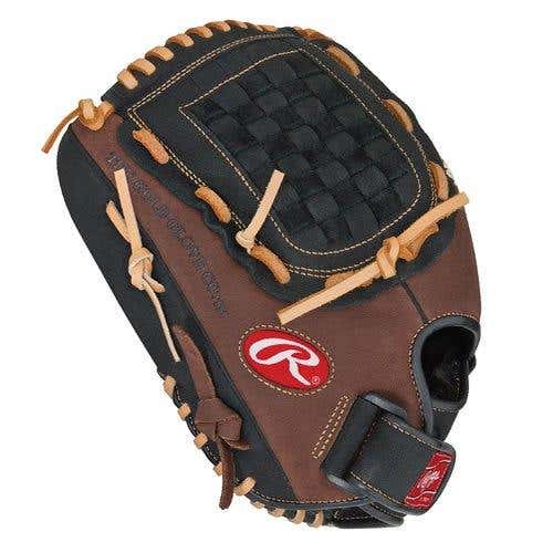 Brown New Rawlings Left Handed Throw Outfield Player Preferred Baseball Glove 12.5"