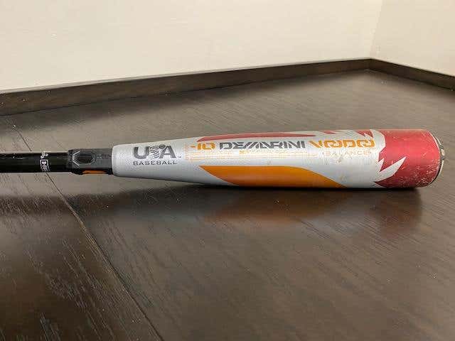 Used USABat Certified DeMarini Voodoo Bat (-10) 20 oz 30"
