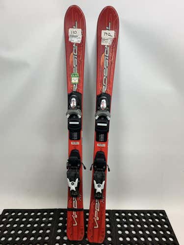 Used Rossignol Viper 110 Cm Downhill Ski Boys Combo