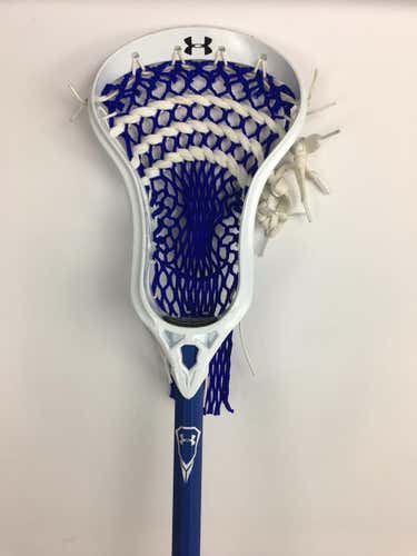 Used Under Armour Blue 69" Aluminum Lacrosse Complete Sticks Mens