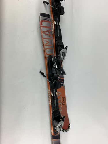 Used Atomic Nomad 130 Cm Downhill Ski Boys Combo