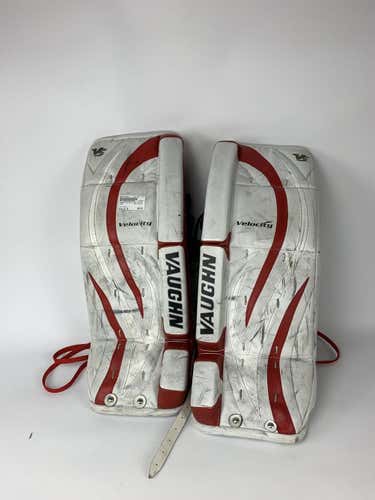 Used Vaughn Velocity 24" Goalie Leg Pads