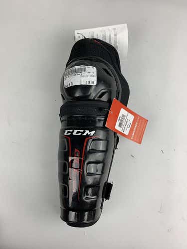 Used Ccm Qlt Edge 9" Hockey Shin Guards