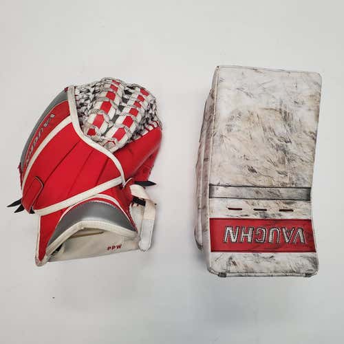 Used Pro Stock Vaughn Velocity V7 Pro Carbon Blocker & Catcher - Ohio State (GLV009)