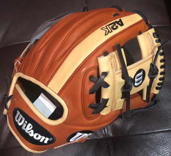 Brown New Infield Wilson A2K 1786 11.5" Baseball Glove NWT