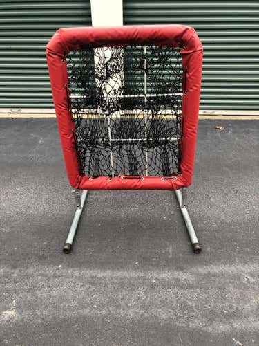 Better Baseball Pitchers Pocket 9 Hole Baseball Softball Pitching Target RED