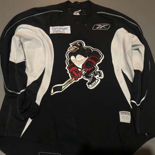 AHL Wilkes-Barre Scranton Penguins Reebok RBK Pro Stock Practice Jersey 56