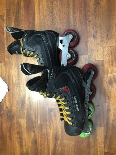Junior Bauer D&R (Regular) Size 4 Inline Skates