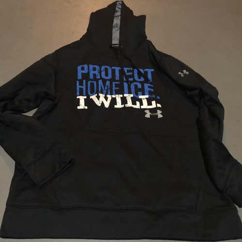 Under Armour Hockey Hooded Sweatshirt Hoodie Adult Medium