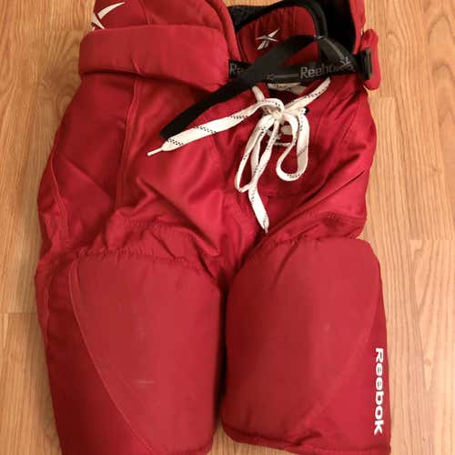 Red Senior Large Reebok 7k  Hockey Pants