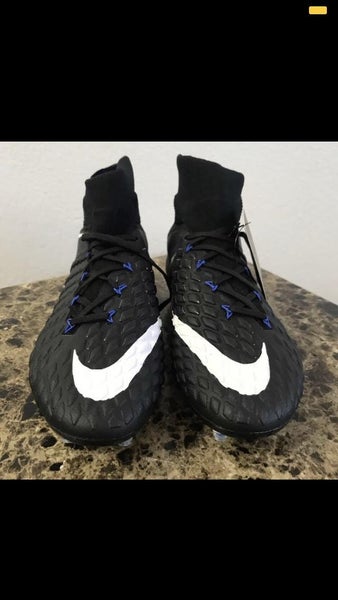 Black Used 8.5 (Women's 9.5) Nike Hypervenom 3 elite FG Cleats