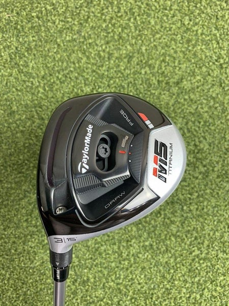 TaylorMade M5 3 15* Fairway Wood, Tensei Stiff Flex, LH