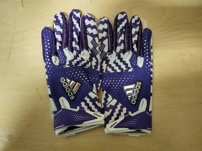 Adidas Adizero 5 Star 5.0 Football Receiver Gloves Size Large Purple/White