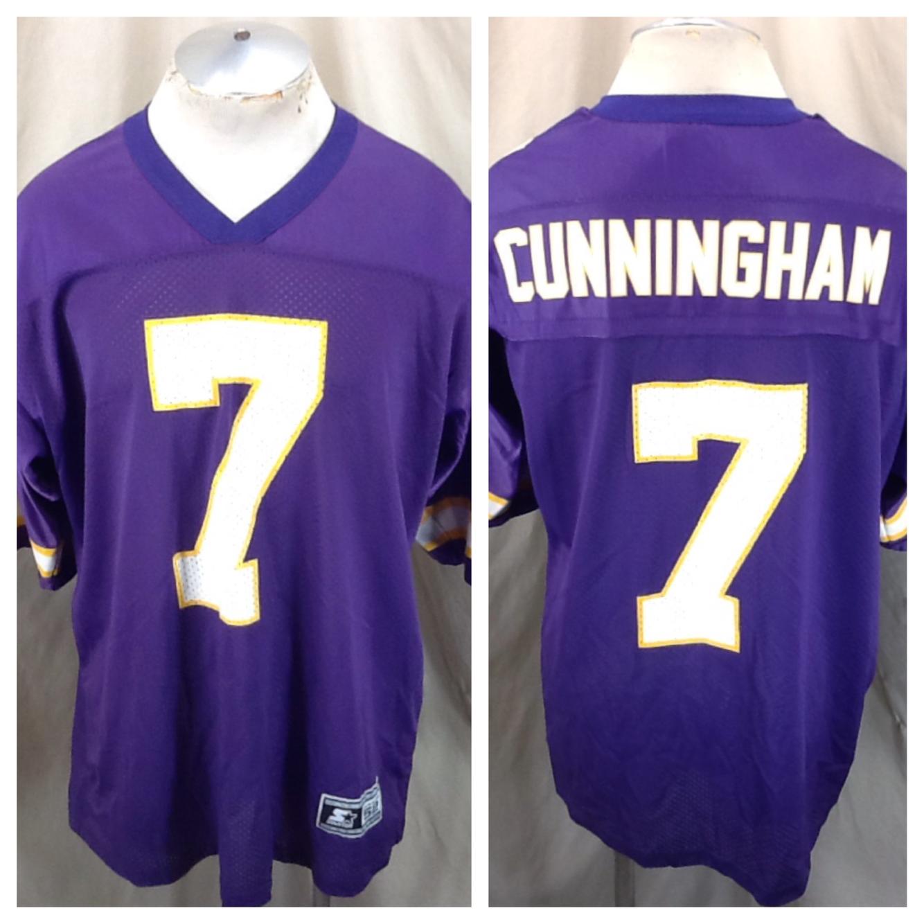 Autographed Minnesota Vikings Randall Cunningham Fanatics Authentic Purple  Mitchell & Ness Replica Jersey