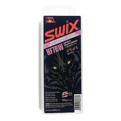 Swix HF7BW Black Wolf - 180g Race Wax