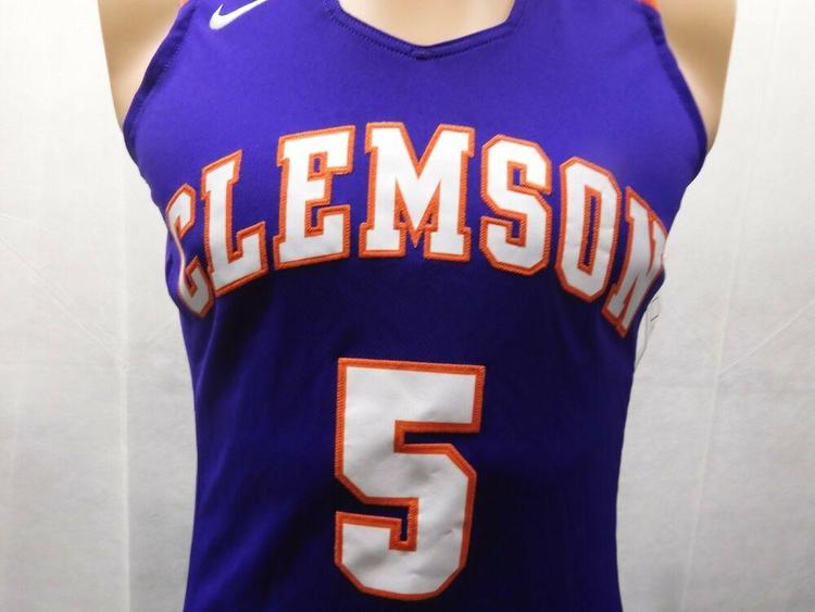 clemson basketball jersey