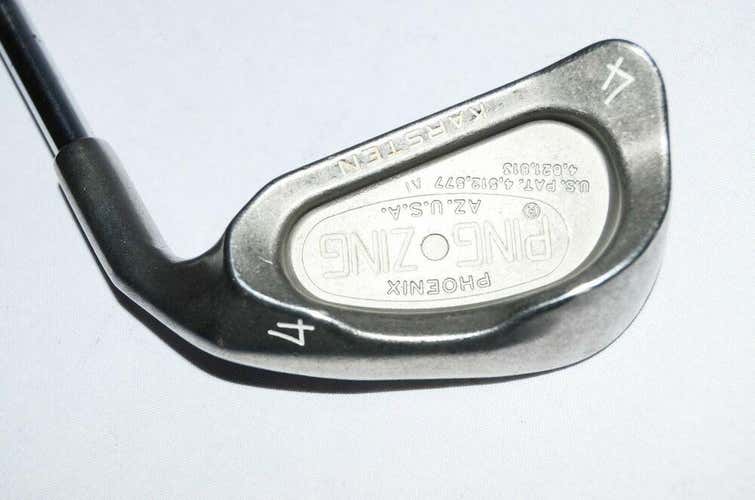 4 Iron Ping Zing Rh 37.25" Steel Stiff New Grip
