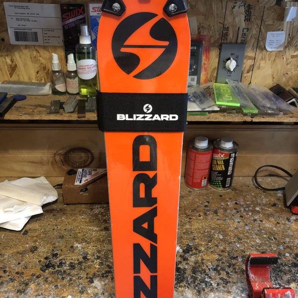 Blizzard FIS SL 165cm Racing Firebird WRC Skis With Marker Xcell Bindings Max Din 16