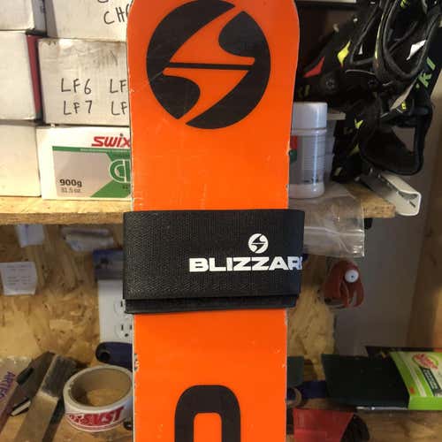 Used Blizzard  FIS GS Racing Firebird WRC Skis With Bindings Max Din 16